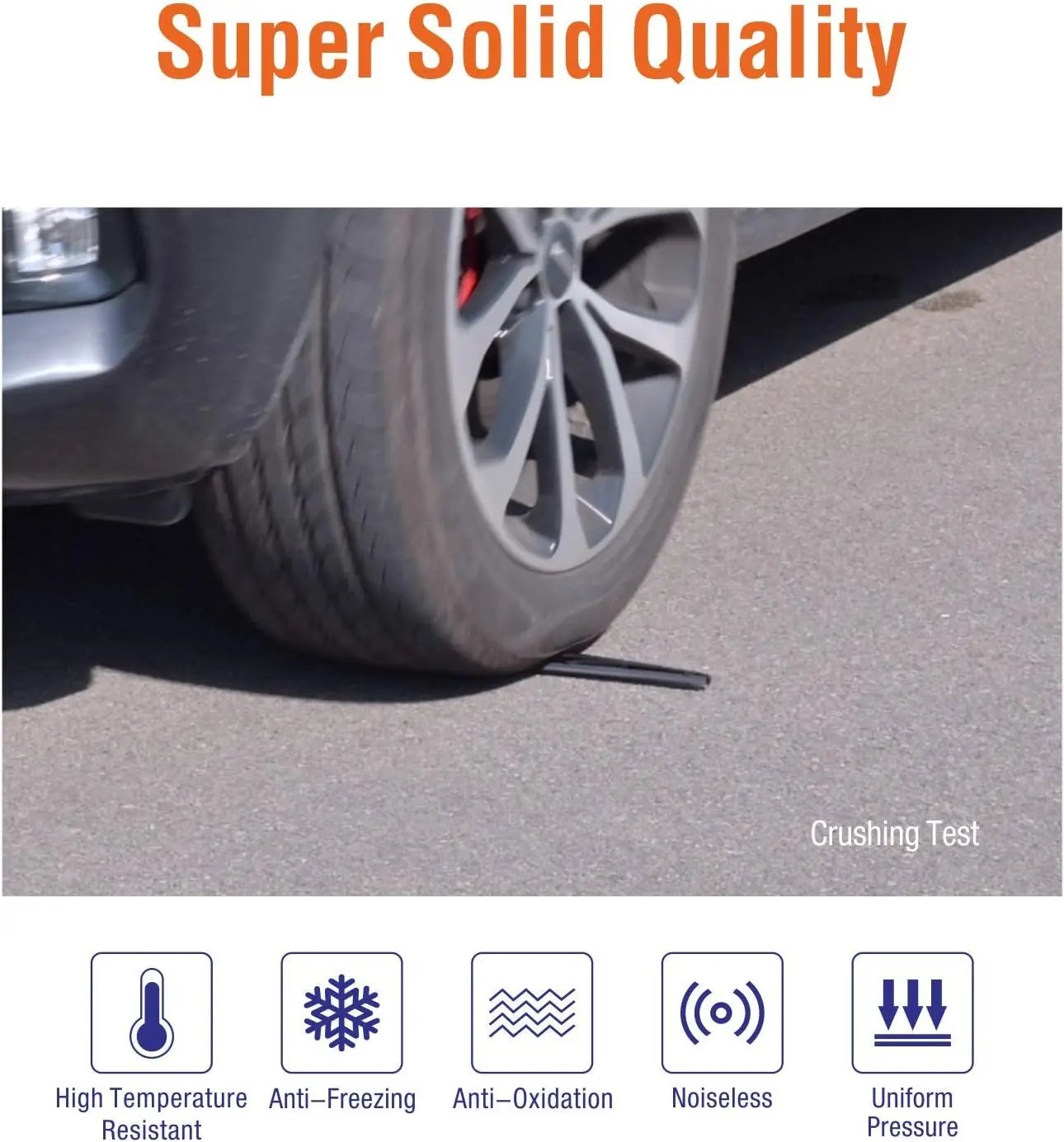 For Genuine Honda 76730-TRN-H01 CRV 2017-2021 Rear Windshield Wiper Blade Replacement, Exact Fit for CR-V 2017 2018 2019 2020 2021 Rear Wiper Arm, WOWIPER Car Wipers, 300mm - 12" + 12 inch (set of 2)