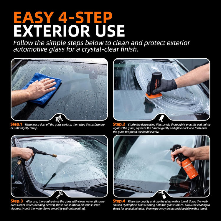 Windshield Oil Film Remover Paste Kit