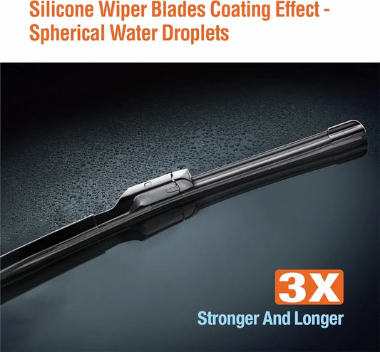 WOWIPER OEM Replacement Wiper Blades For Dodge Grand Caravan 2008-2020 (26''+20''+16'') Wowiper