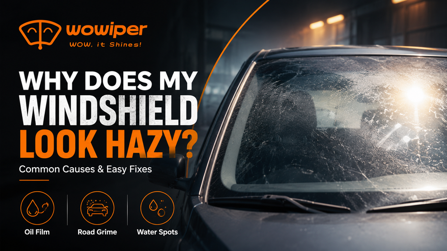 Why Does My Windshield Look Hazy? Common Causes and Easy Fixes