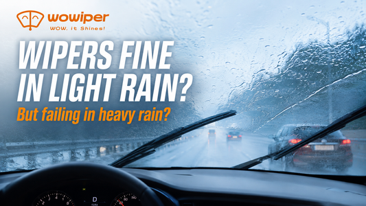 My Wipers Work Fine in Light Rain but Fail in Heavy Rain?