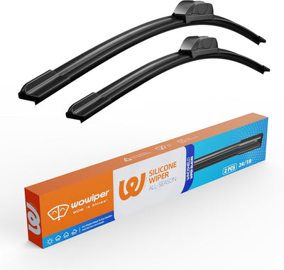 Dodge Journey 2011-2020 Wiper Blades, Wowiper Premium 24"+19" Front Windshield Set (Pack of 2)