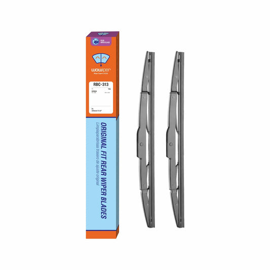 For Genuine Honda 76730-TRN-H01 CRV 2017-2021 Rear Windshield Wiper Blade Replacement, Exact Fit for CR-V 2017 2018 2019 2020 2021 Rear Wiper Arm, WOWIPER Car Wipers, 300mm - 12" + 12 inch (set of 2)
