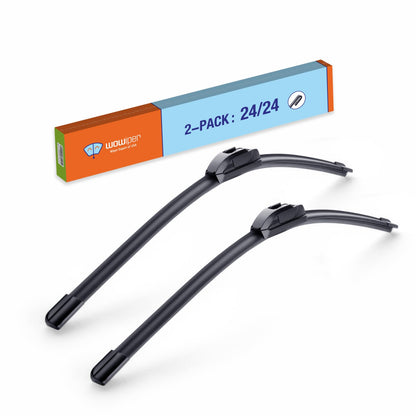 OEM 26"16" U/J-Hook Automotive Replacement Windshield Wiper Blades for My Car Superior All-Season Front Windshield Wiper Blade(Set of 2)