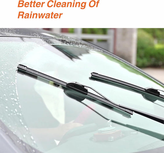 WOWIPER OEM Replacement Wiper Blades For Subaru Forester 2019-2022 (26''+17''+14-B for Top Lock)
