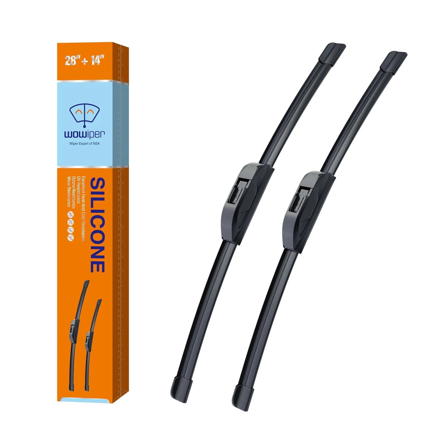 Silicone Windshield Wiper Blades with Rear Wiper Blade for Jeep Grand Cherokee 1999-2004/Jeep Patriot 2007-2016, All-Season Automotive Replacement Windshield Wipers for My Car - 21"+21"+11"