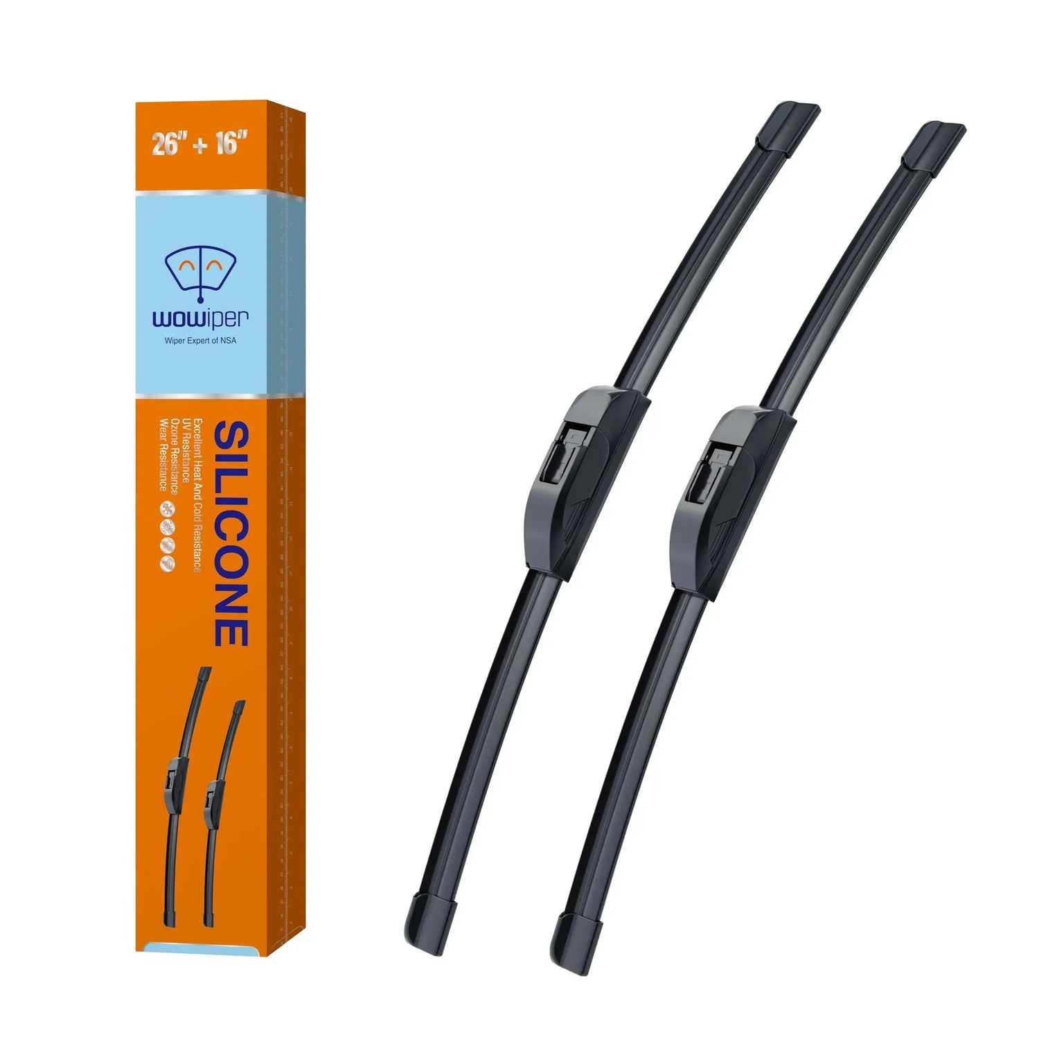 Silicone Windshield Wiper Blades with Rear Wiper Blade for Jeep Grand Cherokee 1999-2004/Jeep Patriot 2007-2016, All-Season Automotive Replacement Windshield Wipers for My Car - 21"+21"+11"