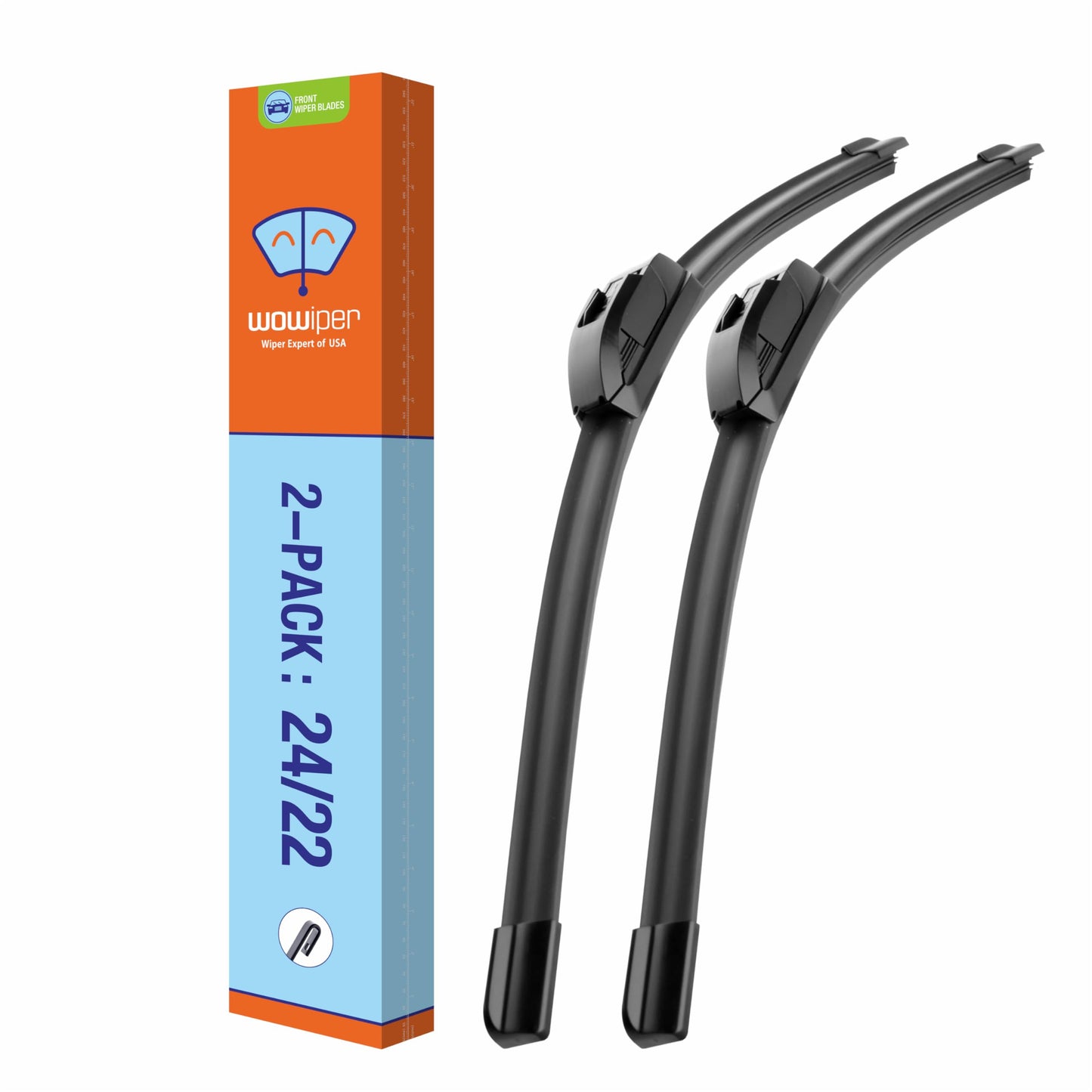 OEM 26"16" U/J-Hook Automotive Replacement Windshield Wiper Blades for My Car Superior All-Season Front Windshield Wiper Blade(Set of 2)