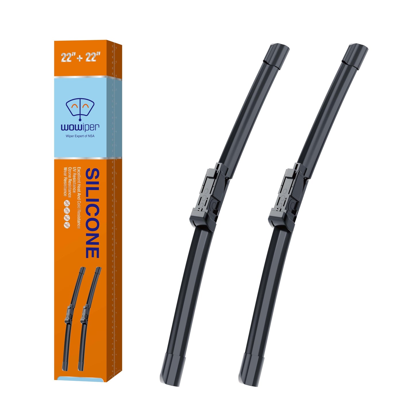 Silicone Windshield Wiper Blades with Rear Wiper Blade for Jeep Grand Cherokee 1999-2004/Jeep Patriot 2007-2016, All-Season Automotive Replacement Windshield Wipers for My Car - 21"+21"+11"