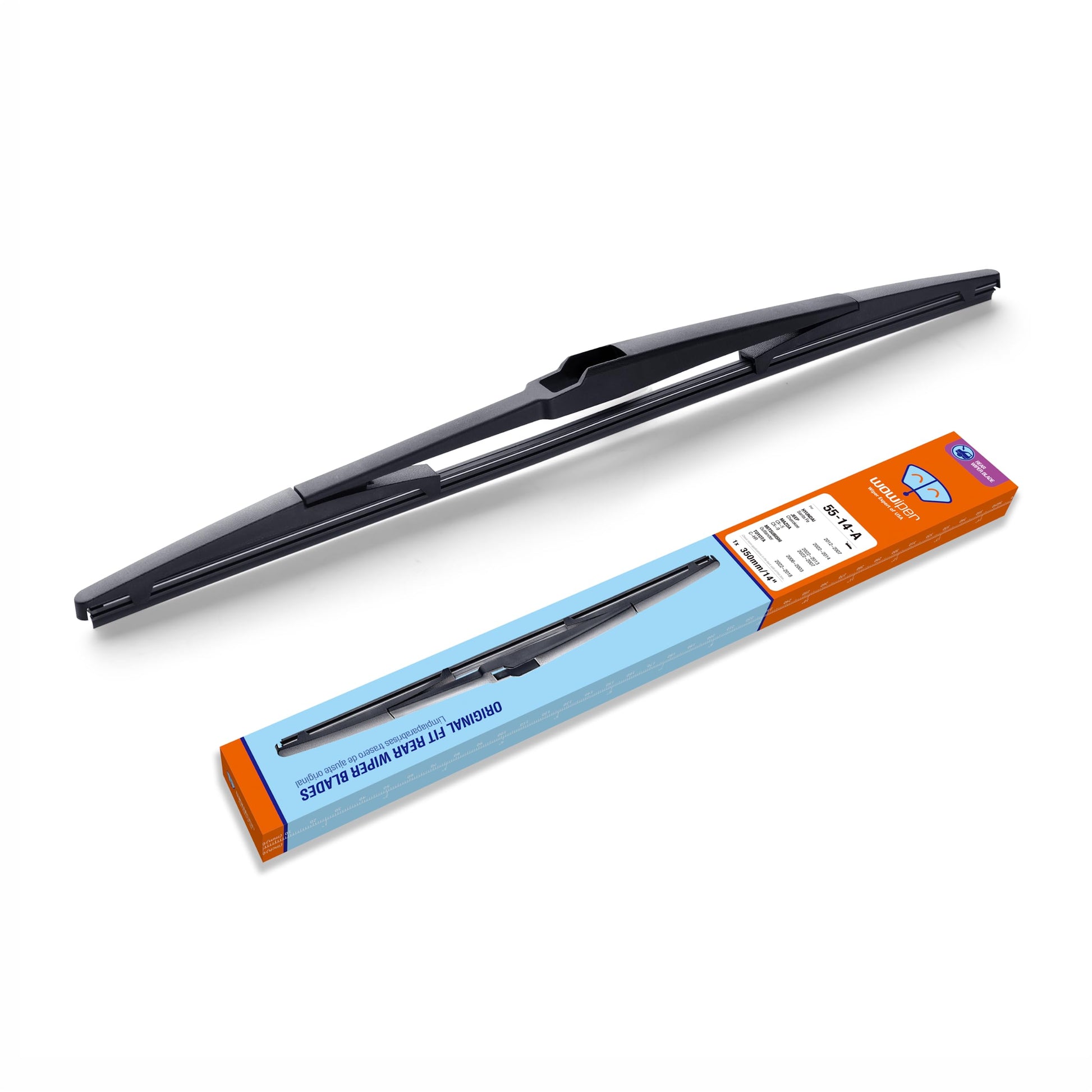 OEM 26"16" U/J-Hook Automotive Replacement Windshield Wiper Blades for My Car Superior All-Season Front Windshield Wiper Blade(Set of 2)