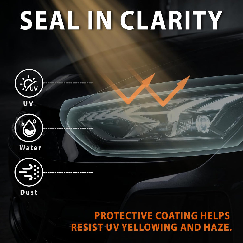 Headlight Restoration Wipes Kit (4+2 Pack)