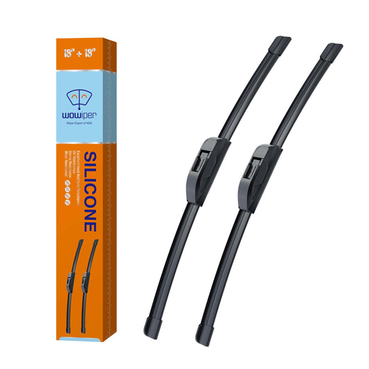 Silicone Windshield Wiper Blades with Rear Wiper Blade for Jeep Grand Cherokee 1999-2004/Jeep Patriot 2007-2016, All-Season Automotive Replacement Windshield Wipers for My Car - 21"+21"+11"