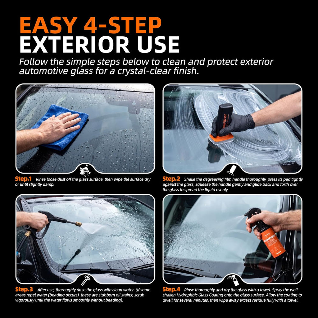 Windshield Oil Film Remover Paste Kit