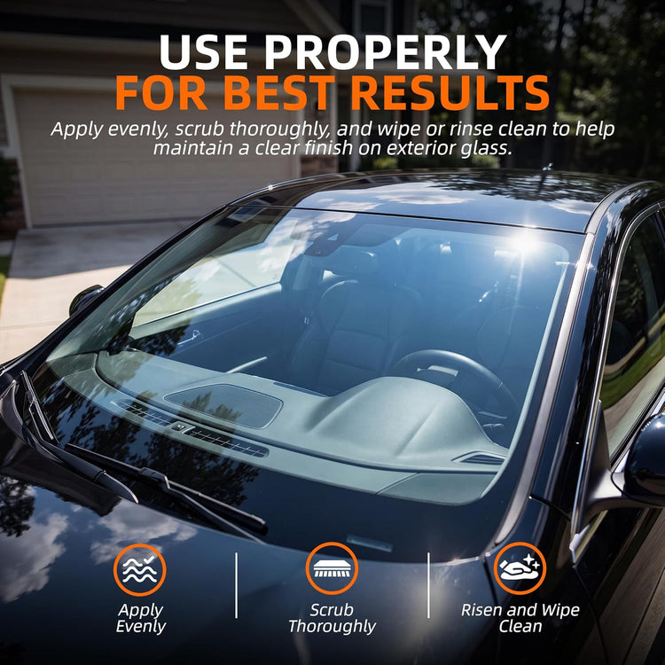 Windshield Oil Film Remover Paste Kit
