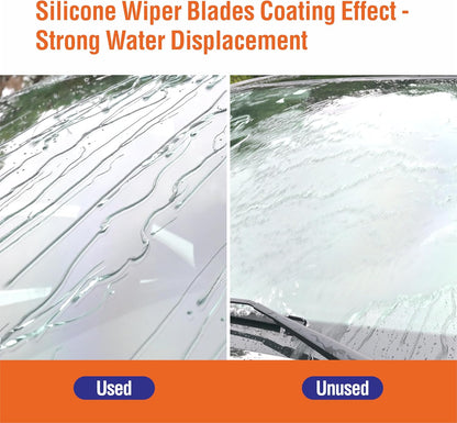 Silicone Windshield Wiper Blades with Rear Wiper Blade for Jeep Grand Cherokee 1999-2004/Jeep Patriot 2007-2016, All-Season Automotive Replacement Windshield Wipers for My Car - 21"+21"+11"