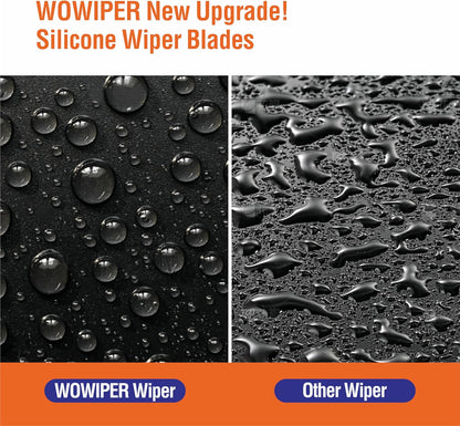 WOWIPER OEM Replacement Wiper Blades For Toyota CHR C-HR 2018-2022 (26"+16"+14" for Top Lock)