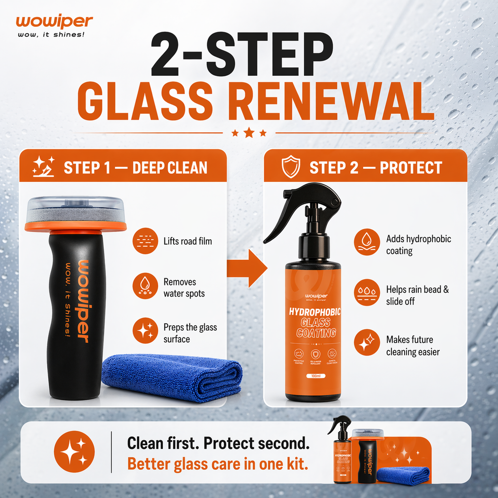 Windshield Oil Film Remover Paste Kit
