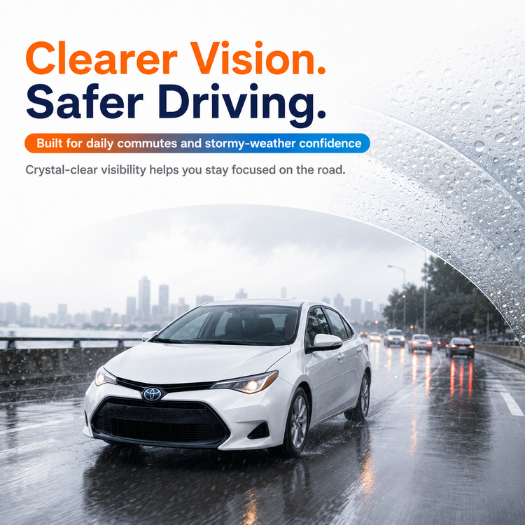 Toyota Corolla 2020-2023 Wiper Blades, Wowiper Premium 28"+14" Front Windshield Set (Pack of 2)