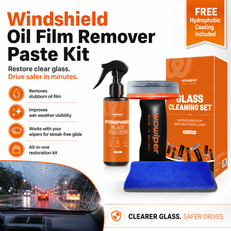 Windshield Oil Film Remover Paste Kit