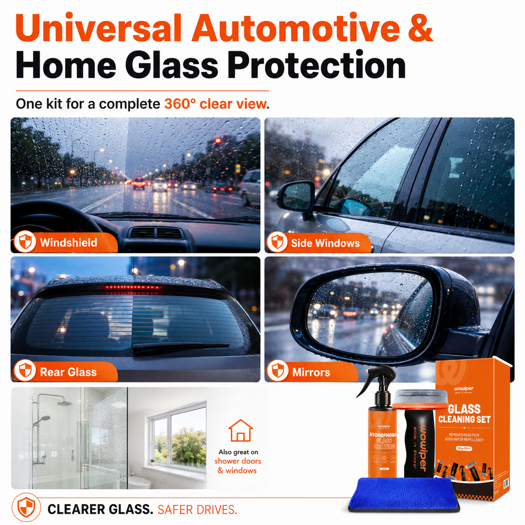 Windshield Oil Film Remover Paste Kit