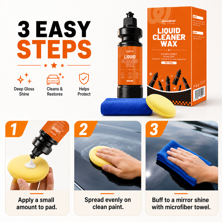 Car Wax Kit (300g) – High Gloss & Paint Protection