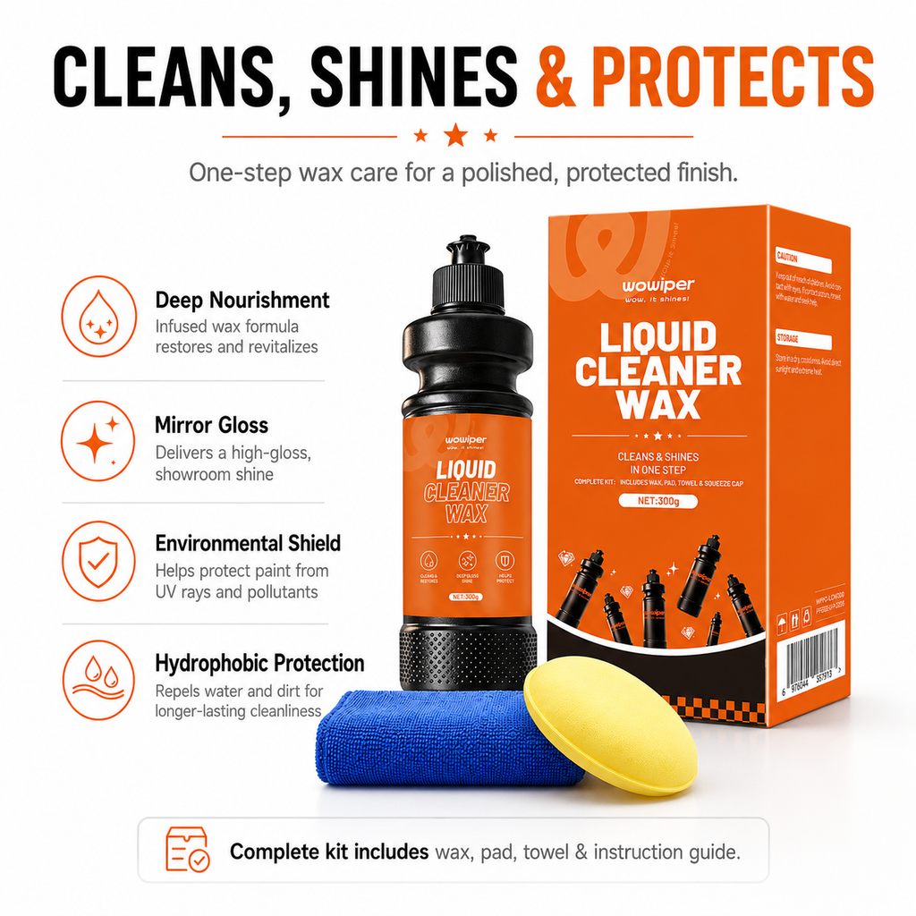 Car Wax Kit (300g) – High Gloss & Paint Protection