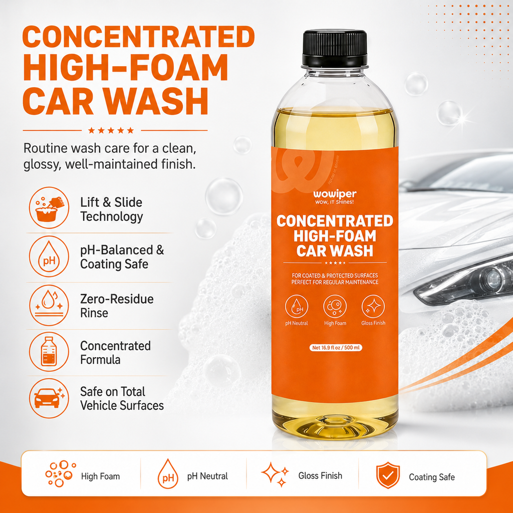 Car Wash Shampoo – 500ml Deep Cleaning Formula