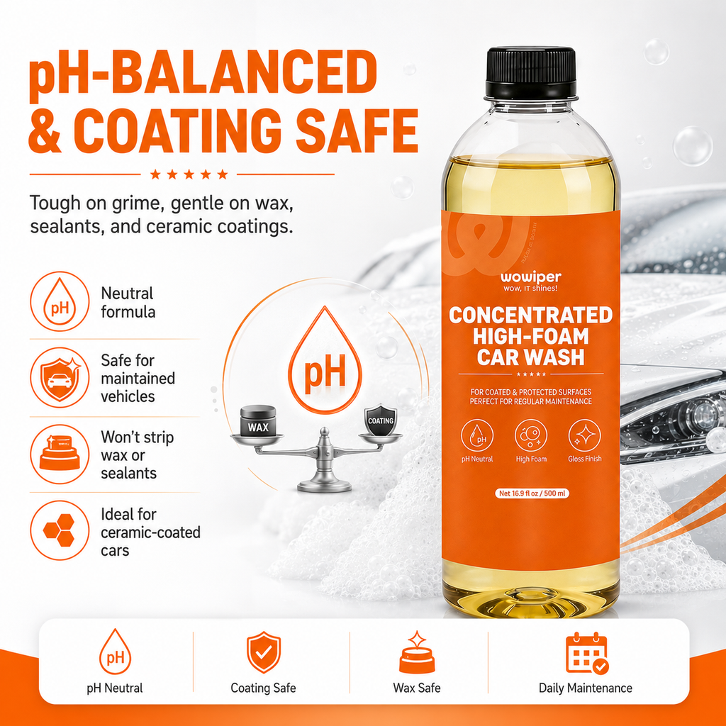 Car Wash Shampoo – 500ml Deep Cleaning Formula