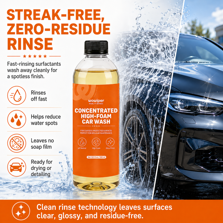 Car Wash Shampoo – 500ml Deep Cleaning Formula