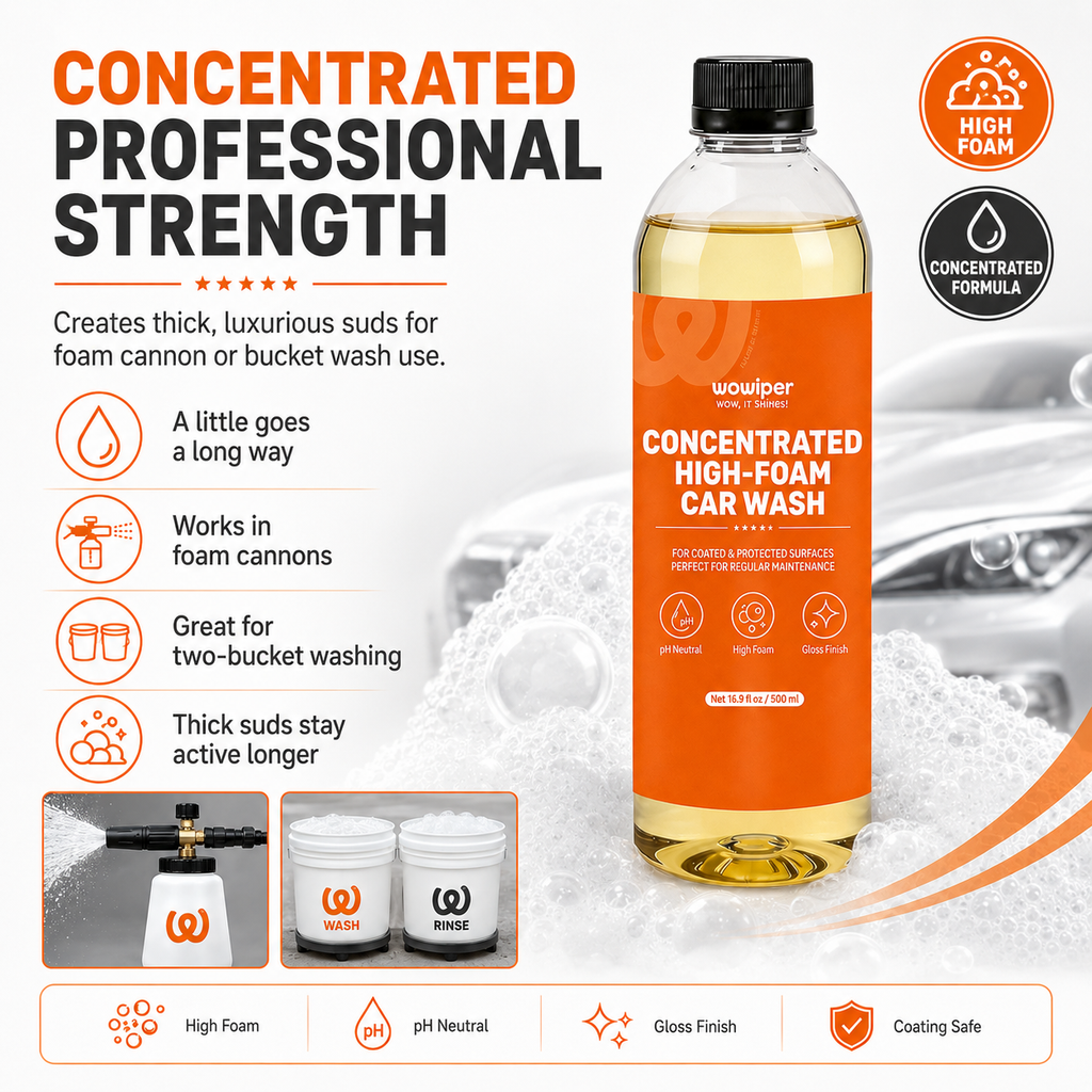 Car Wash Shampoo – 500ml Deep Cleaning Formula