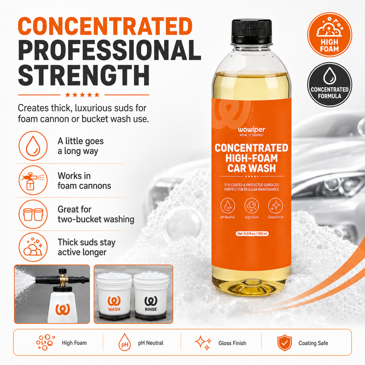 Car Wash Shampoo – 500ml Deep Cleaning Formula