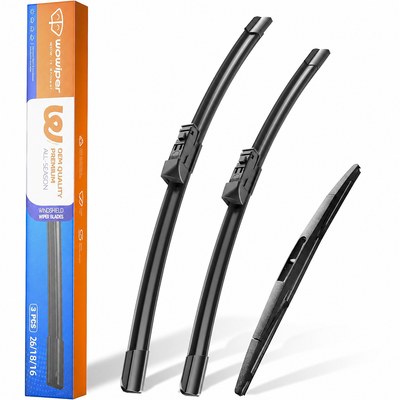 Subaru Outback 2020-2024 Wiper Blades, WOWIPER 26"+18" Front & 16" Rear Wiper Blade Set