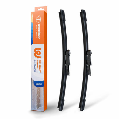 Chevrolet Sonic 2012-2020 & SS 2014-2017 26"+15" Wiper Blades, WOWIPER Pinch Tab Conventional Front Wipers, Quiet All-Season Replacement, 2 Pack