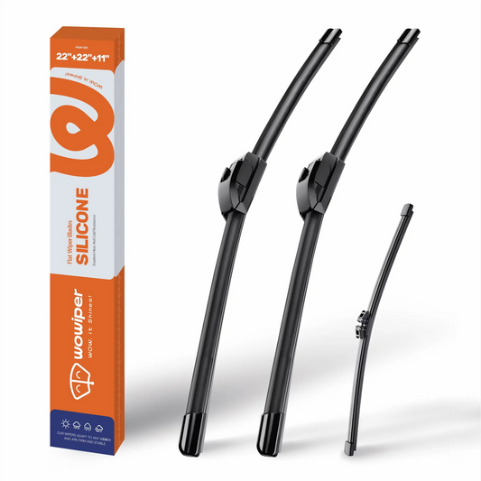 Ford Expedition 2018-2025 Silicone Wiper Blades, WOWIPER Graphene Coated Front & Rear Set