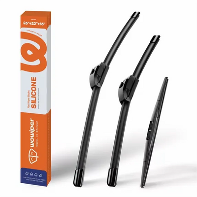 Honda Odyssey 2005-2025 Silicone Wiper Blades, WOWIPER Graphene Coated Front & Rear Set