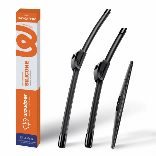 Honda Pilot 2016-2022 Silicone Wiper Blades, WOWIPER Graphene Coated Front & Rear Set