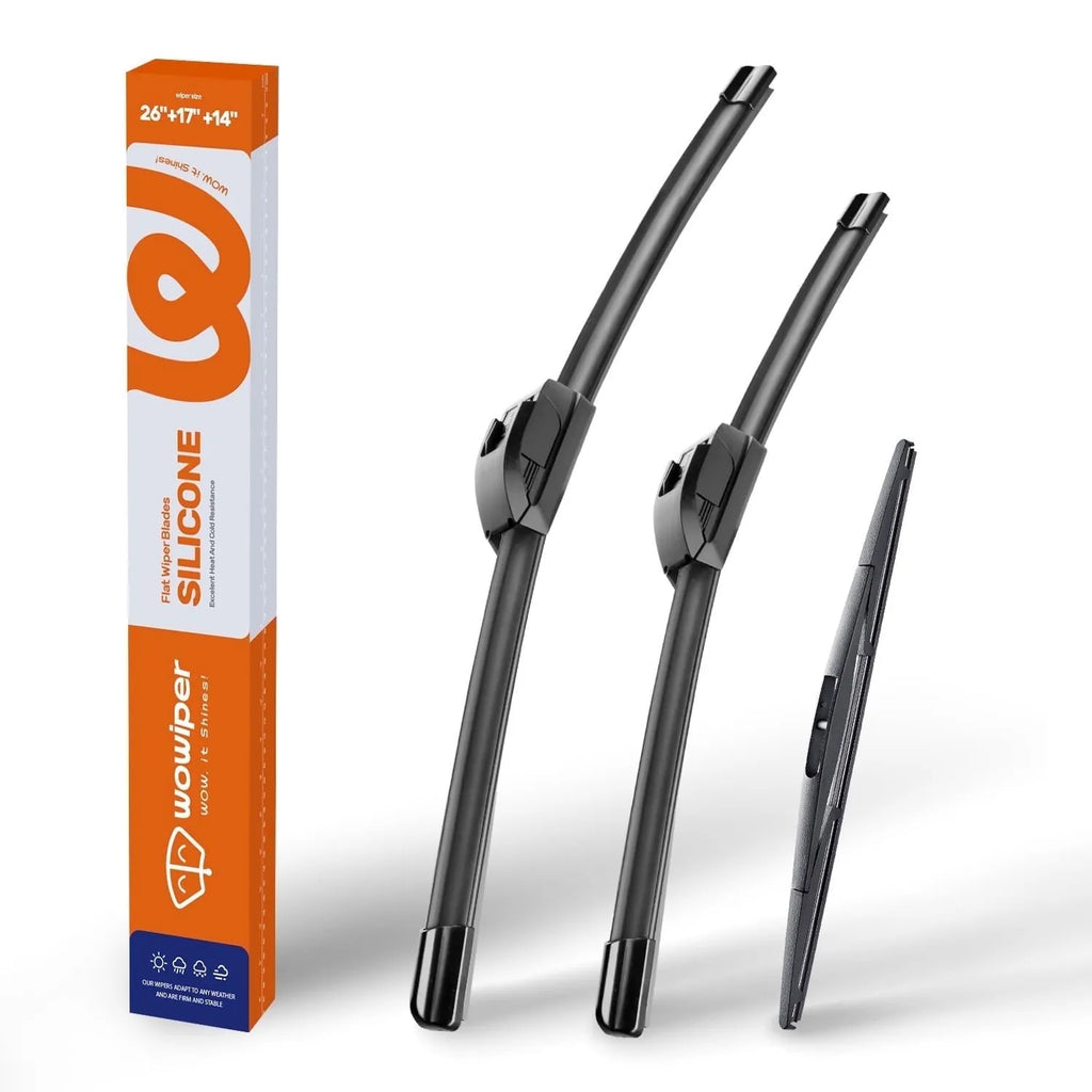 Subaru Forester 2012-2018 Silicone Wiper Blades, WOWIPER Graphene Coated Front & Rear Set
