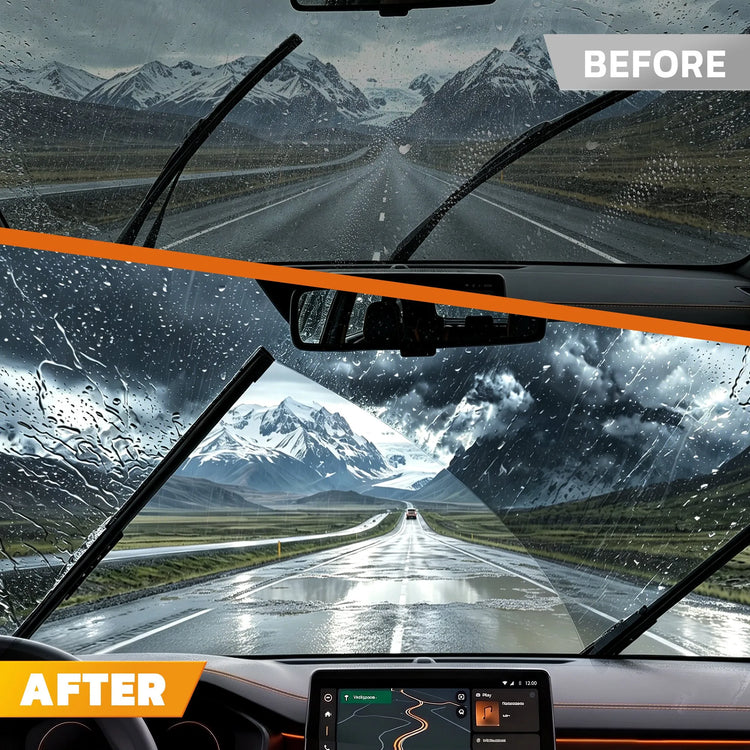 Toyota Camry 2018-2024 & Highlander 2008-2019 Windshield Wiper Blades, WOWIPER 26"+20" J/U Hook Beam Wipers, Quiet Streak-Free All-Season Front Replacement, 2 Pack